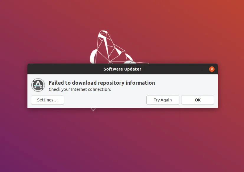 Ubuntu: Fix Error Failed to Fetch Package Ketika Apt Update