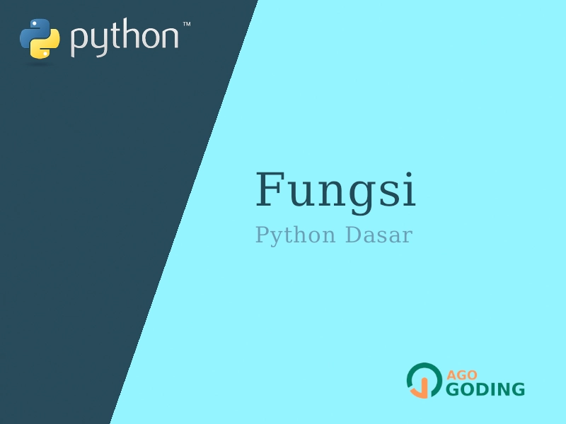 Python Dasar: Fungsi (def) 🐍